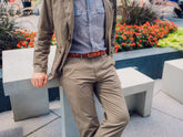 Harness Buckle Belt, Natural